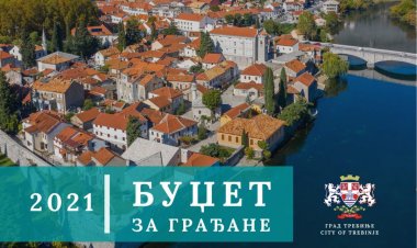 Grad Trebinje po prvi put objavio brošuru „Budžet za građane 2021“