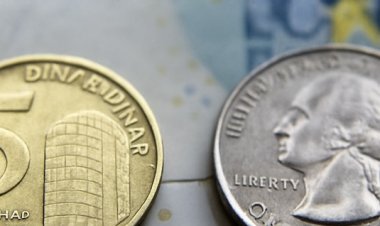 Dinar stabilan prema evru, jača u odnosu na dolar od početka godine