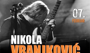u Klubu studenata Banjaluka 07. februara 2026. godine nastupiće Nikola Vranjković
